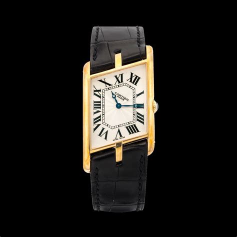 cartier tank asymetrique